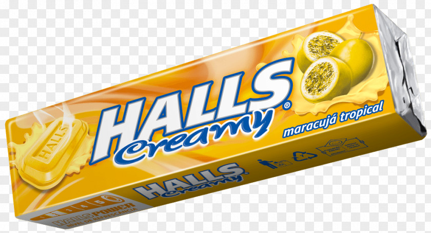 Candy Halls Mousse Strawberry Passion Fruit PNG