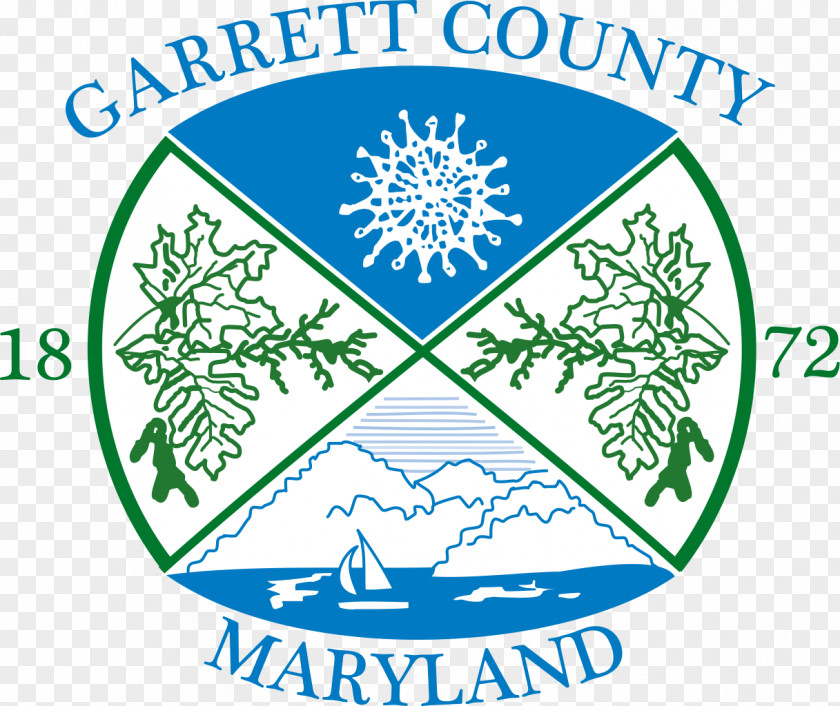 Green Seal Garrett Highway County Government Western Maryland Department Of Human Resources Social Services PNG