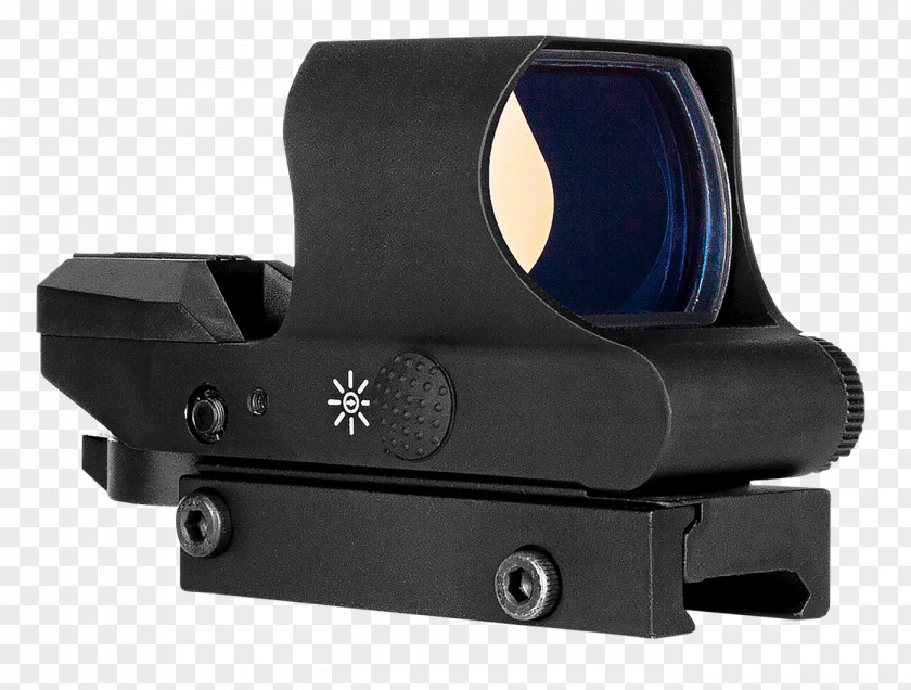 Holographic Scope Red Dot Sight Reflector Optics Reticle PNG