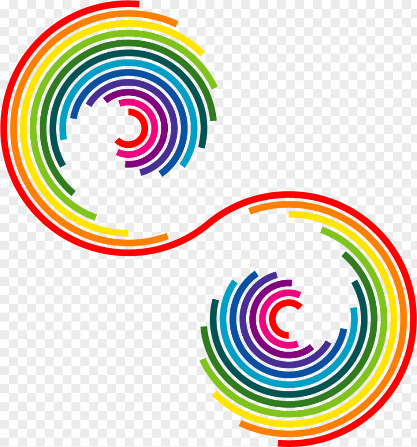 Vector Color Ring Gradient PNG