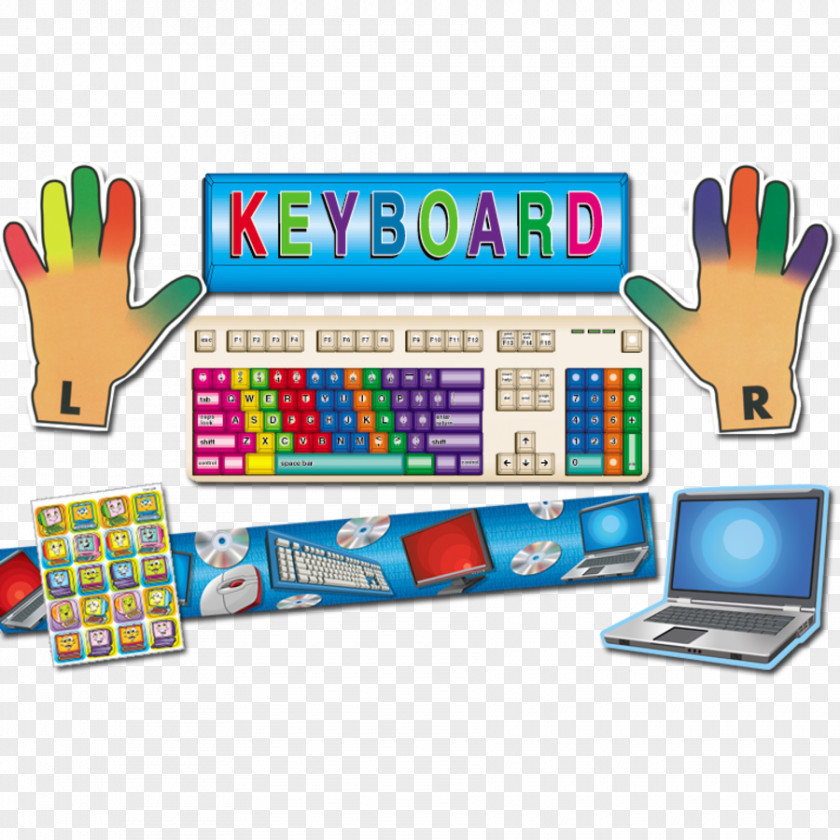 Computer Keyboard Lab Bulletin Board Typing PNG