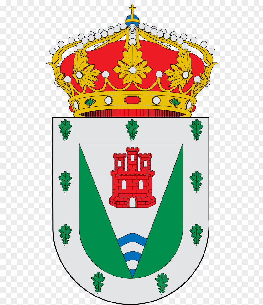 Trigueros Del Valle Escutcheon Coat Of Arms Spain Castell PNG