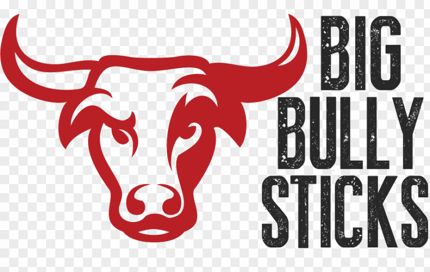 Big Bully Cattle Logo Illustration Clip Art Cartoon PNG