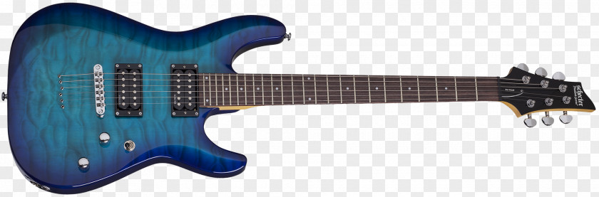 Electric Guitar Schecter C-6 Plus Research Musical Instruments PNG