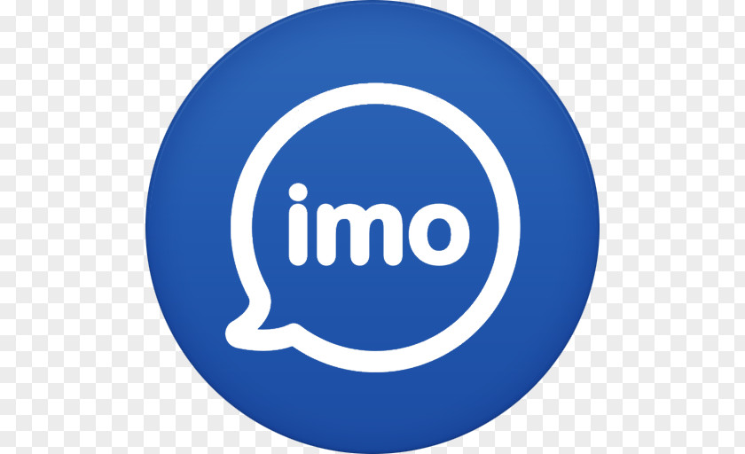 Imo Electric Blue Brand Trademark PNG