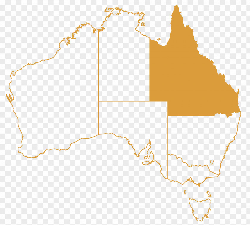 Map Queensland Clip Art PNG