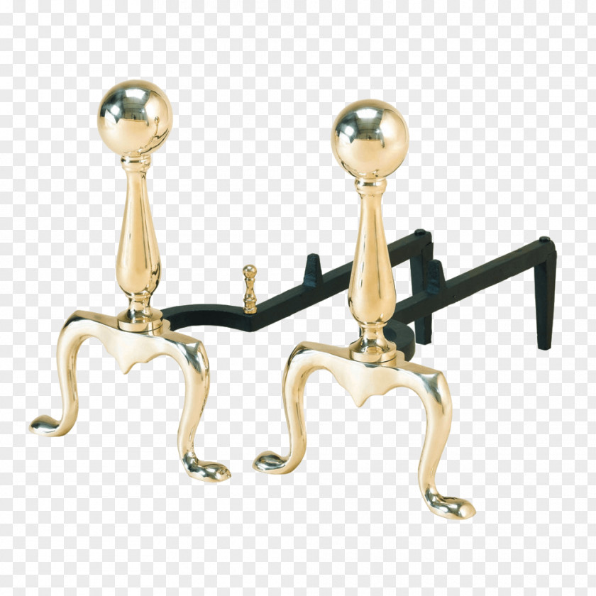 Stove Andiron Fireplace Hearth Brass PNG