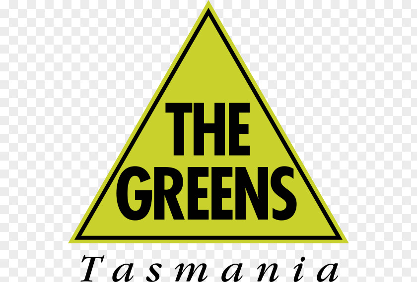 Tasmanian Greens Australian Logo Traffic Sign PNG