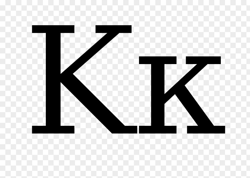Ancient Greek Alphabet Kappa Logo Brand Letter PNG