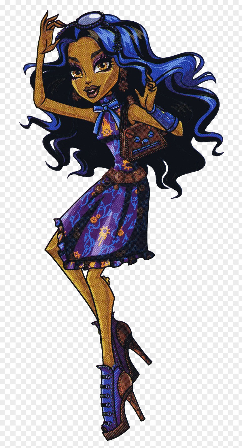 Doll Monster High Cleo DeNile Frankie Stein Lagoona Blue PNG