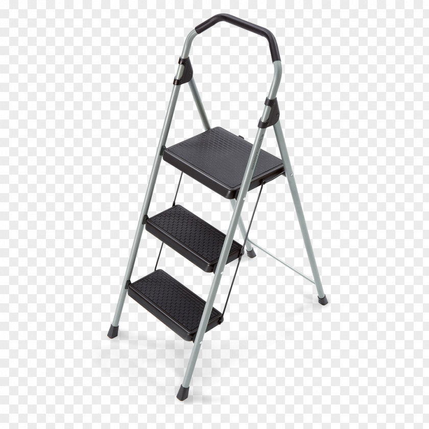 Ladders Ladder Stool The Home Depot Steel Rubbermaid PNG