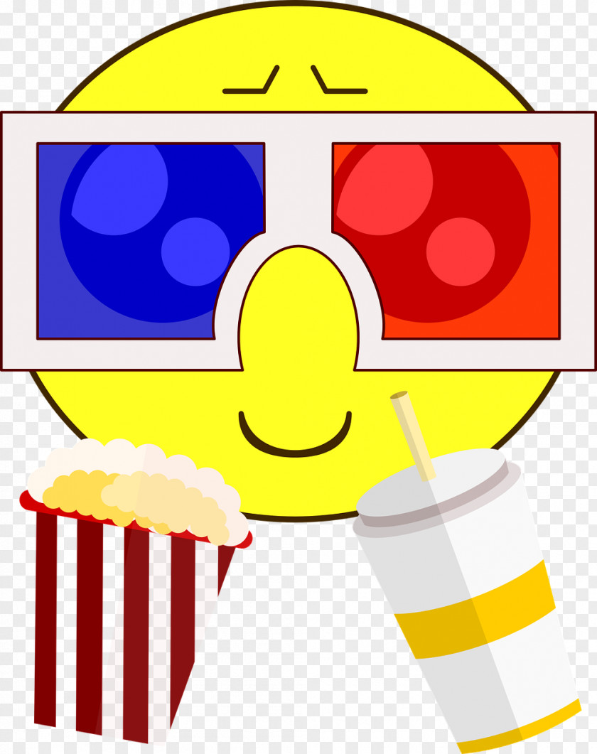 Movie Theatre Popcorn Cinema 3D Film PNG