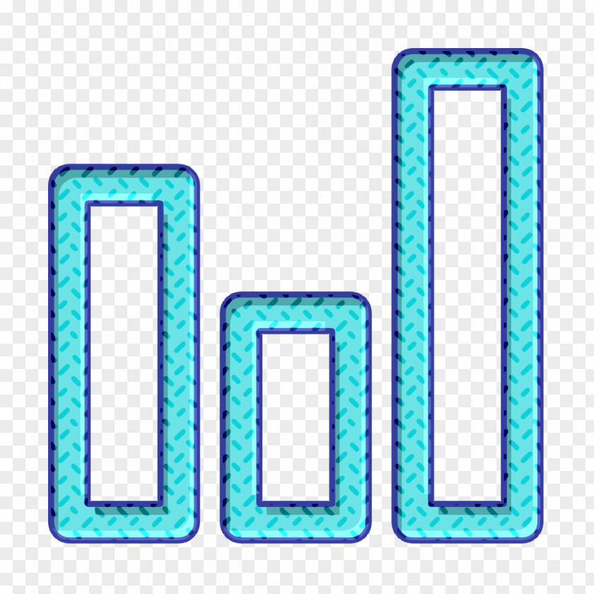 Parallel Electric Blue Money Icon PNG