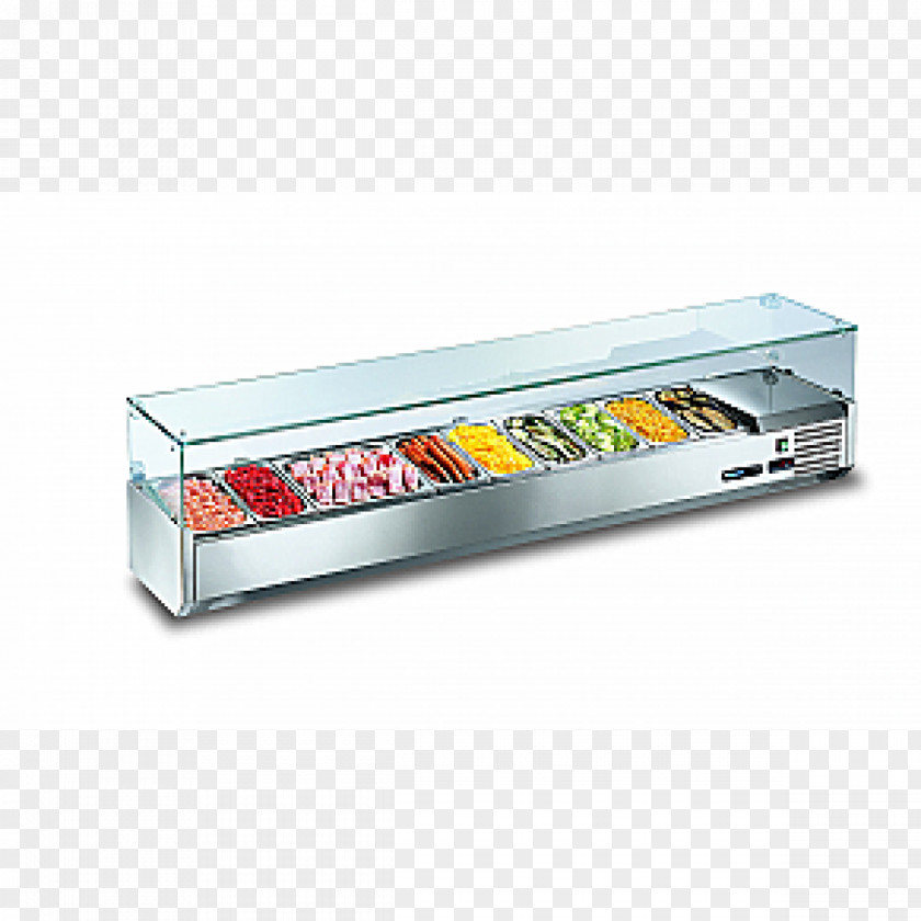 Pizza Ingredients Table Cooler Refrigerator Refrigeration Countertop PNG