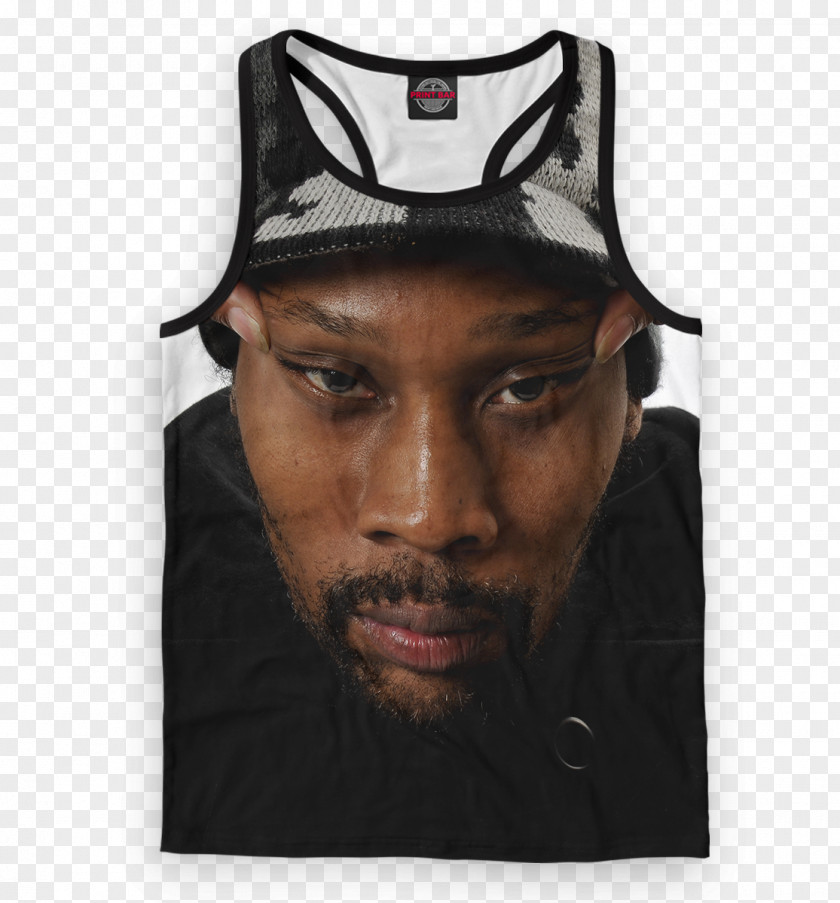 Wu T-shirt RZA Sleeveless Shirt The Next Three Days Male PNG