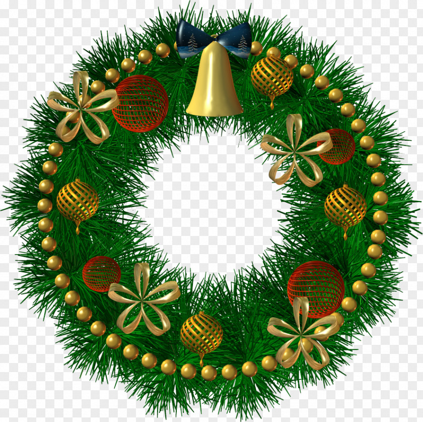 Christmas Ornament Advent Wreath Ded Moroz PNG