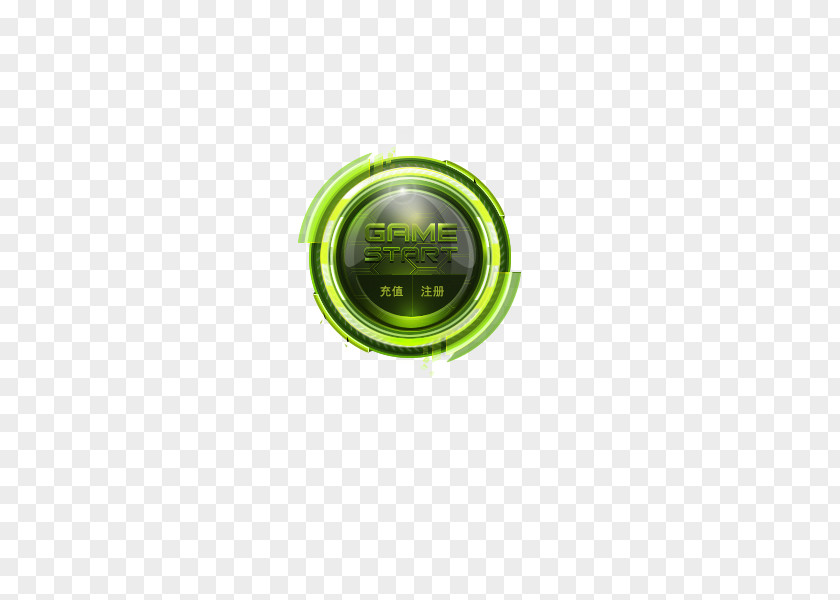 Green Button Game Download Graphical User Interface Icon PNG