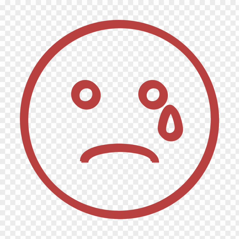 Oval Tongue Emoji Sad Face PNG