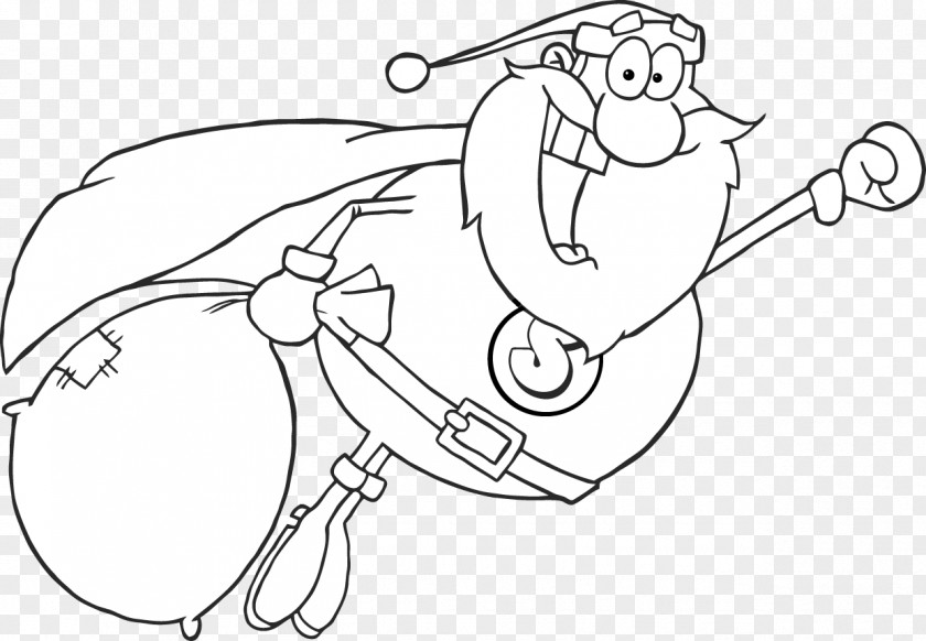 Santa Claus Christmas Drawing PNG