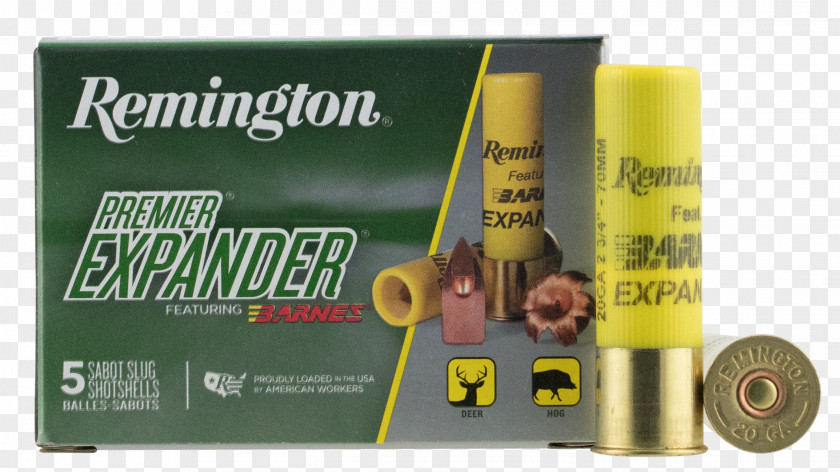 Ammunition Bullet Shotgun Slug Shell 20-gauge PNG