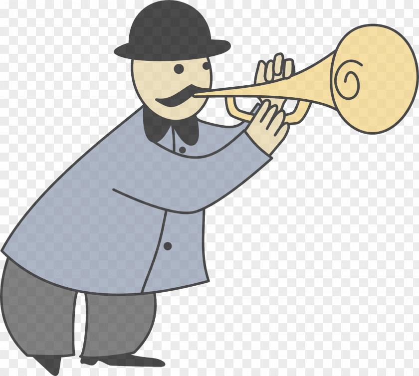 Brass Instrument Bugle Cartoon Musical Clip Art Wind PNG