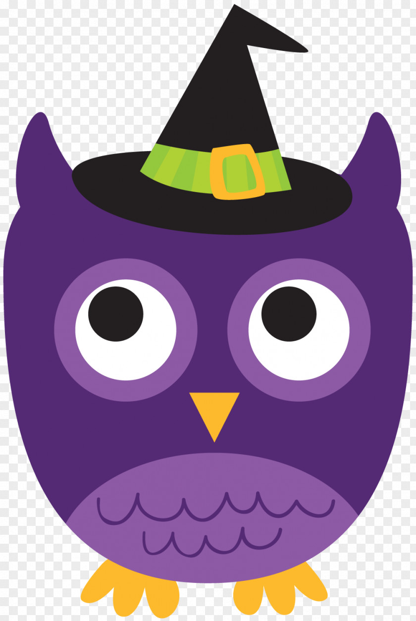 Halloween Owl Trick-or-treating Party Clip Art PNG