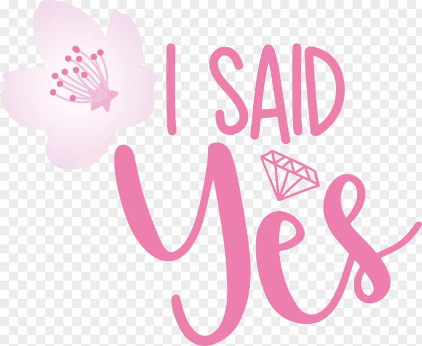 I Said Yes She Said Yes Wedding PNG