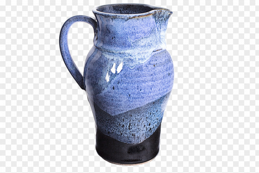 Jug Serveware Earthenware Blue Ceramic Vase Porcelain PNG