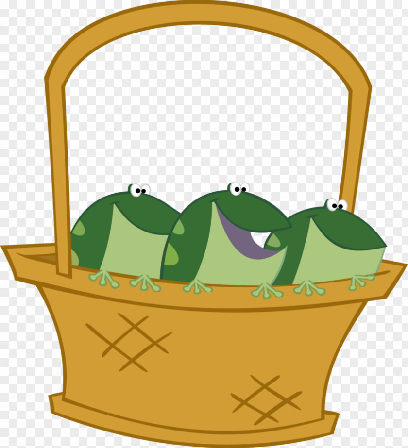 Picnic Basket Frog Pony Animation Clip Art PNG