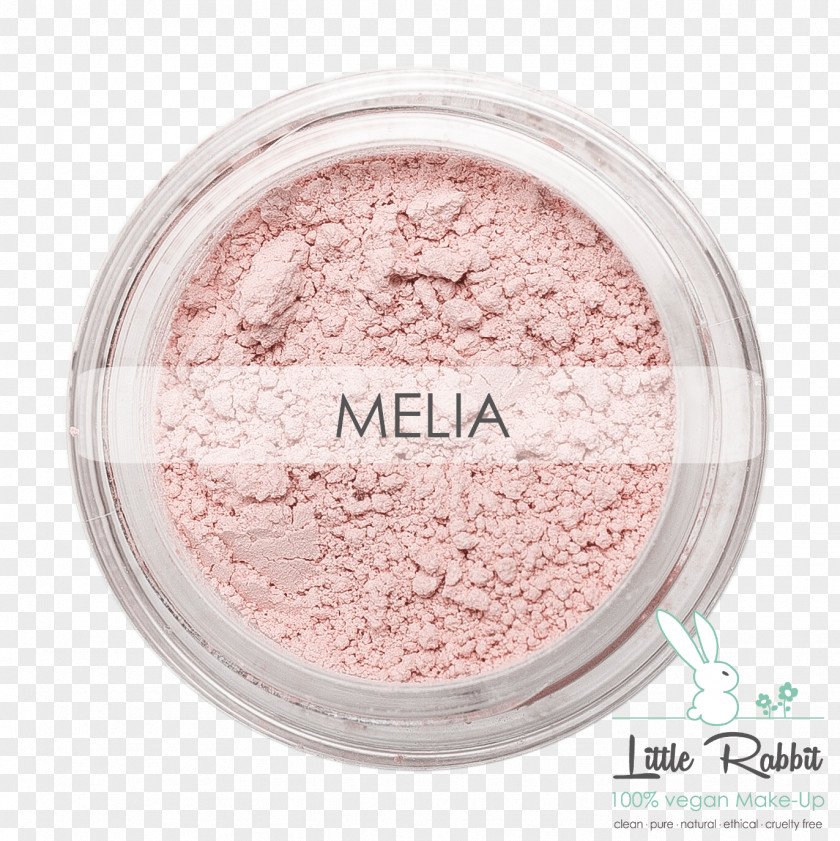 Small Fresh Rabbit Cosmetics Eye Shadow Face Powder Mineral Veganism PNG