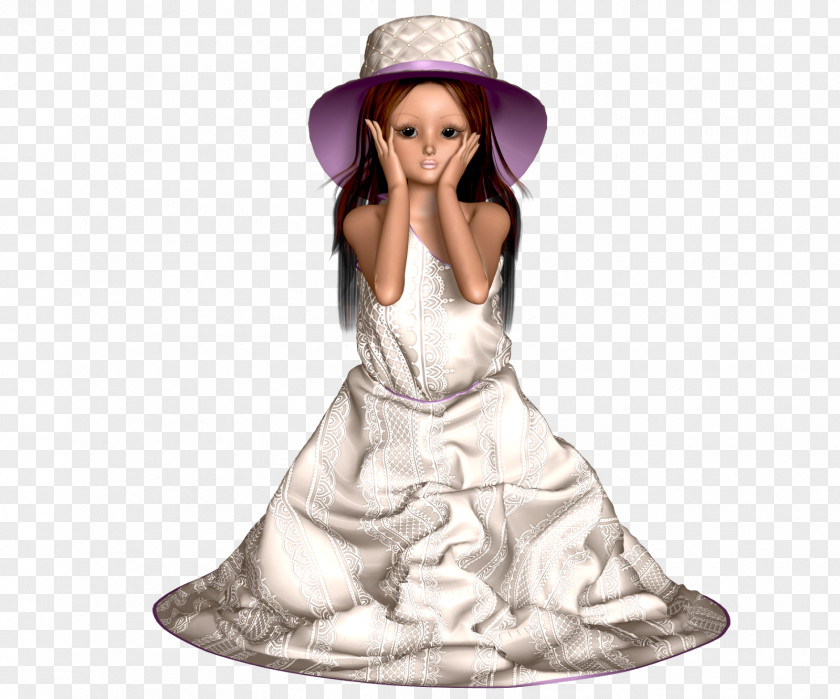 Sweet Seventeen Gown PNG