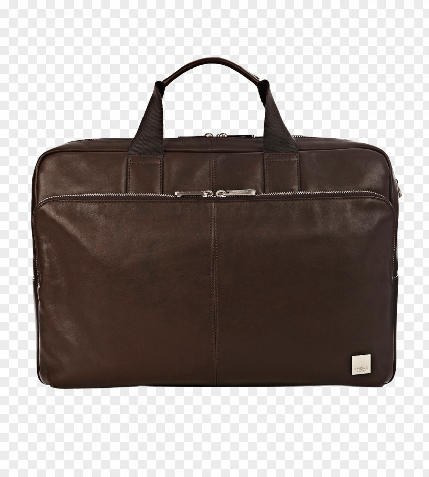 Briefcase Bag Leather Zipper Backpack PNG