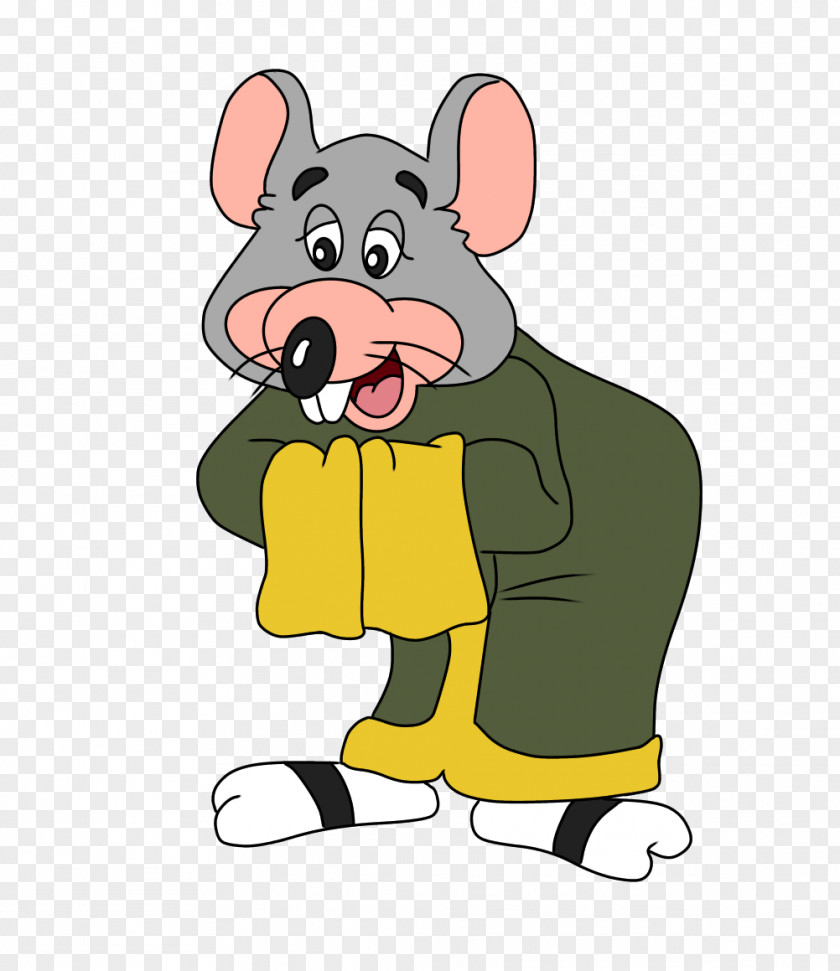 Chuck E Cheese Dog Snout Character Clip Art PNG