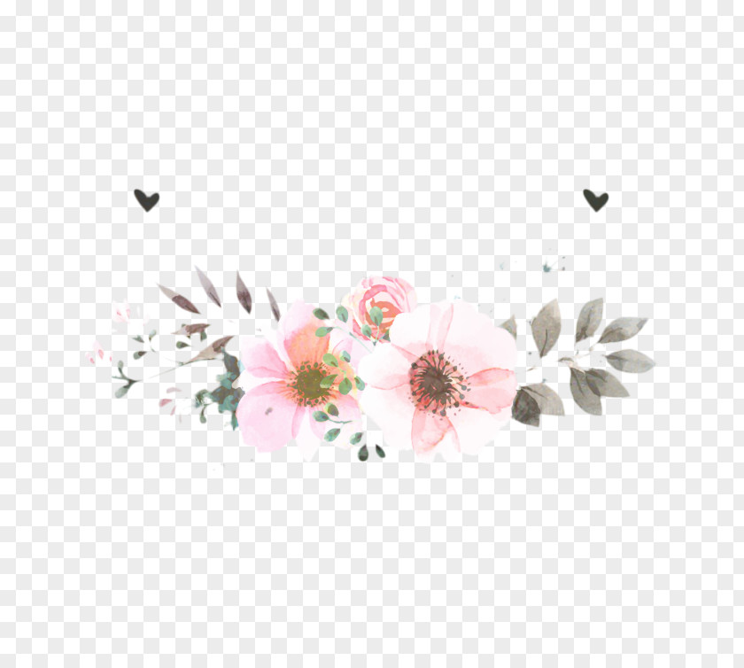 Wildflower Floral Design Pink Flower Cartoon PNG