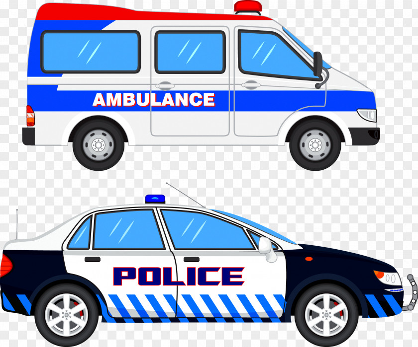 Ambulance Police Car Clip Art PNG