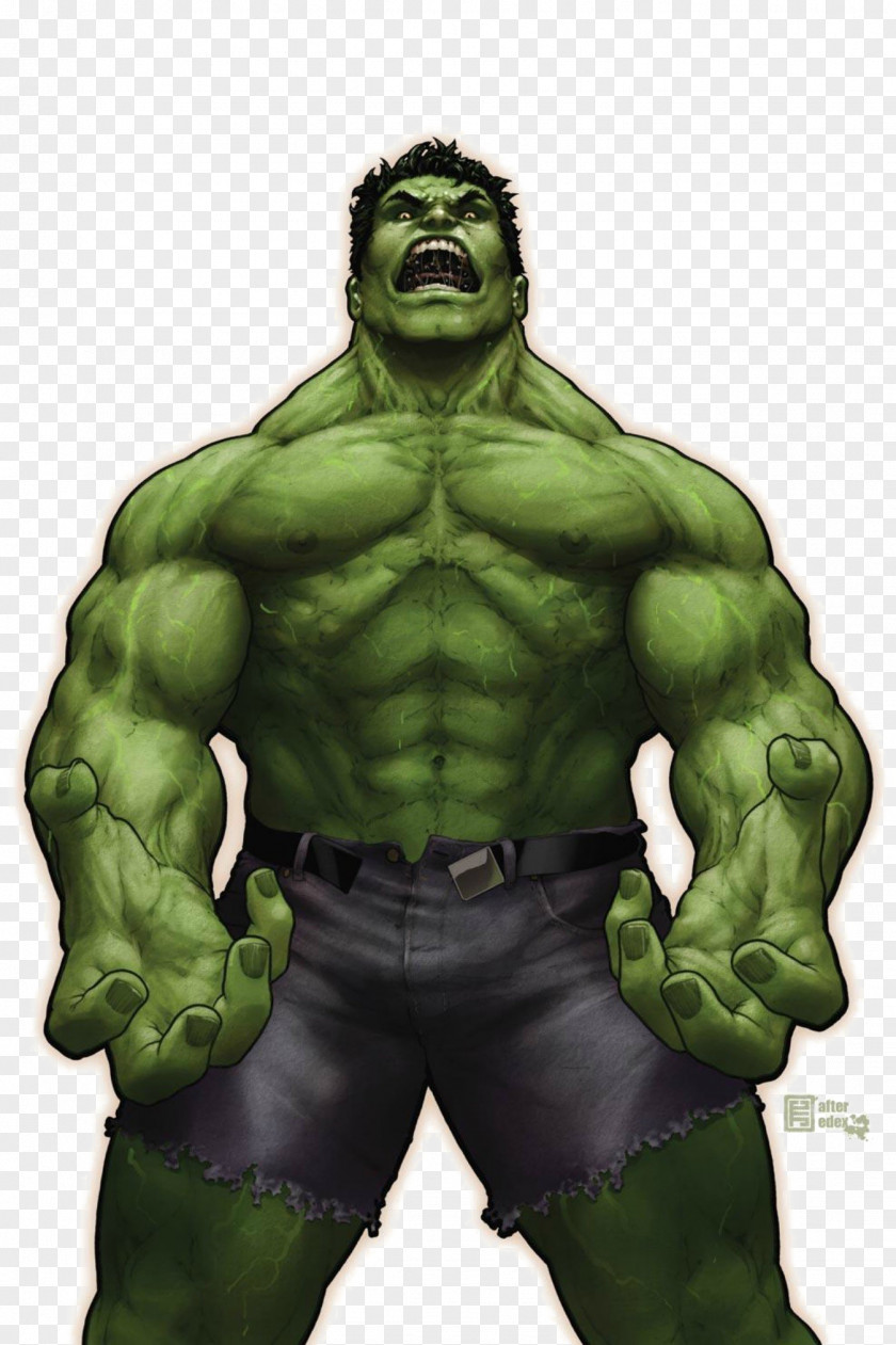 Hulk Thunderbolt Ross Comics PNG