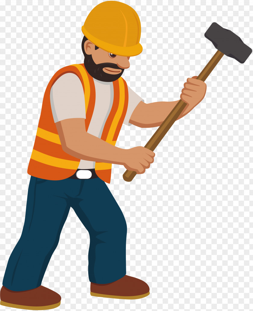 Laborer Construction Worker Salario Base De Cotización Clip Art PNG