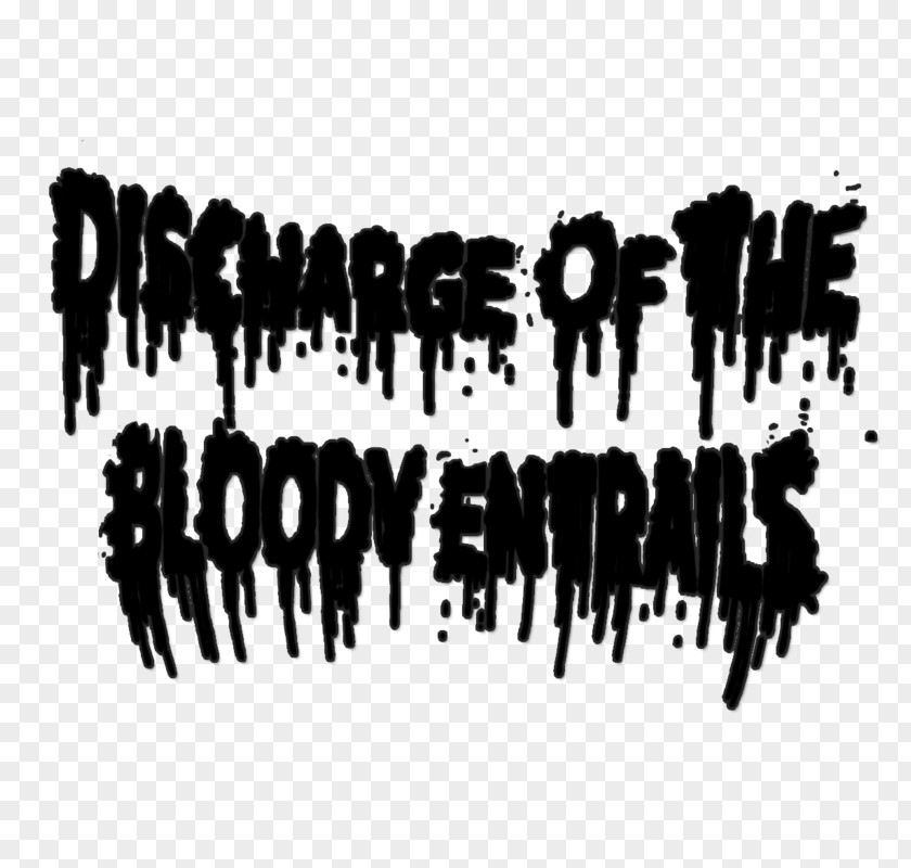 Logo Brand Death Metal Deathcore Discharge Of The Bloodyentrails PNG