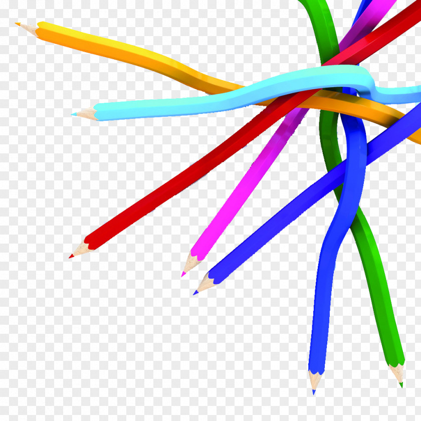 Pen Paper Colored Pencil Technology PNG