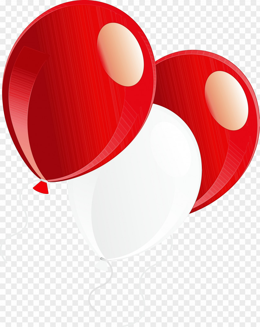 Red Material Property Balloon Circle Logo PNG