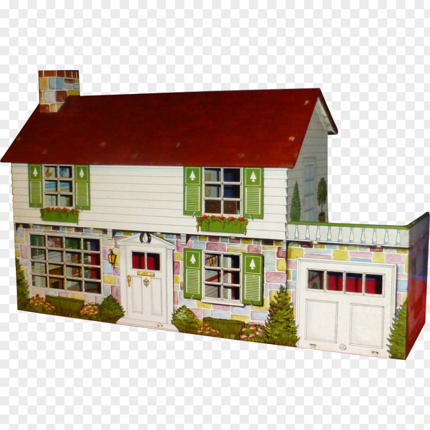 Toy Dollhouse Louis Marx And Company Vintage Clothing PNG