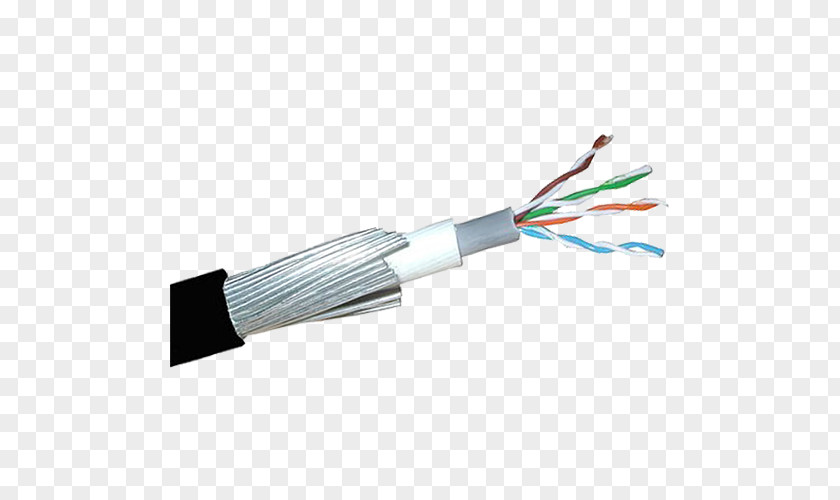 Basic Cord Reels Electrical Cable Category 5 Twisted Pair Steel Wire Armoured Ethernet PNG