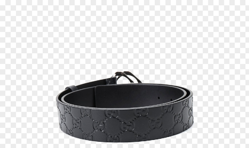 GUCCI Men Embossed Belt Gucci Fashion Luxury Goods PNG