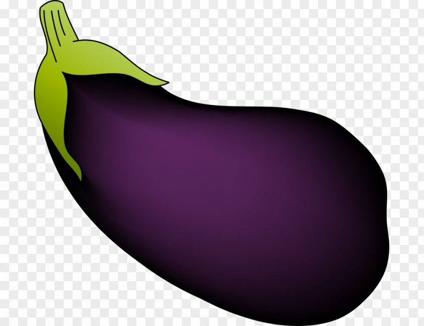 Hand-painted Eggplant Purple PNG