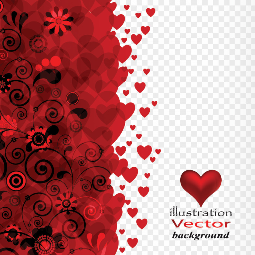 Love Pattern Flower Heart Stock Photography PNG