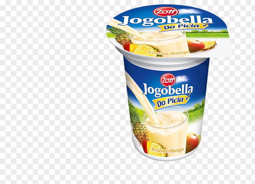 Milk Yoghurt Vegetarian Cuisine Zott Strawberry PNG