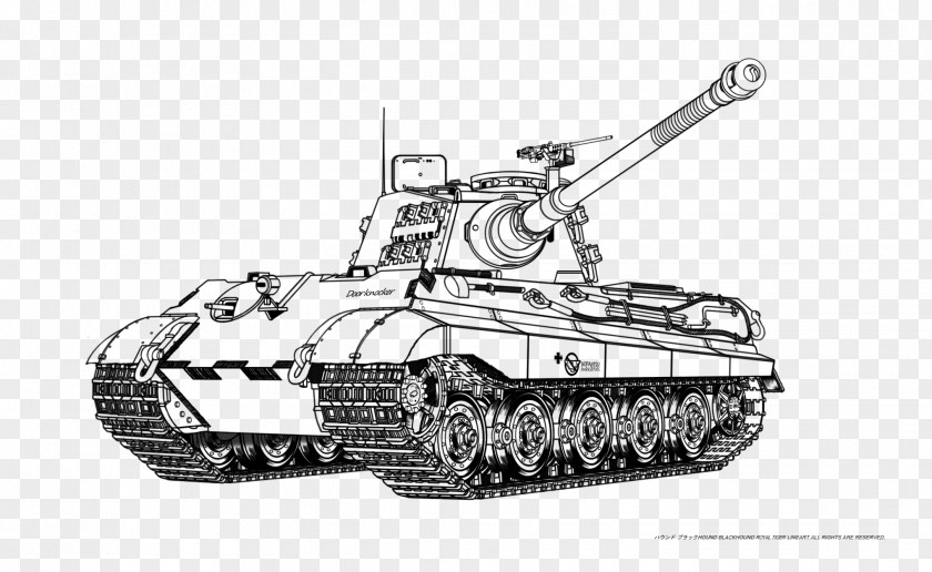 Tank Churchill Motor Vehicle Self-propelled Artillery Gun Turret PNG