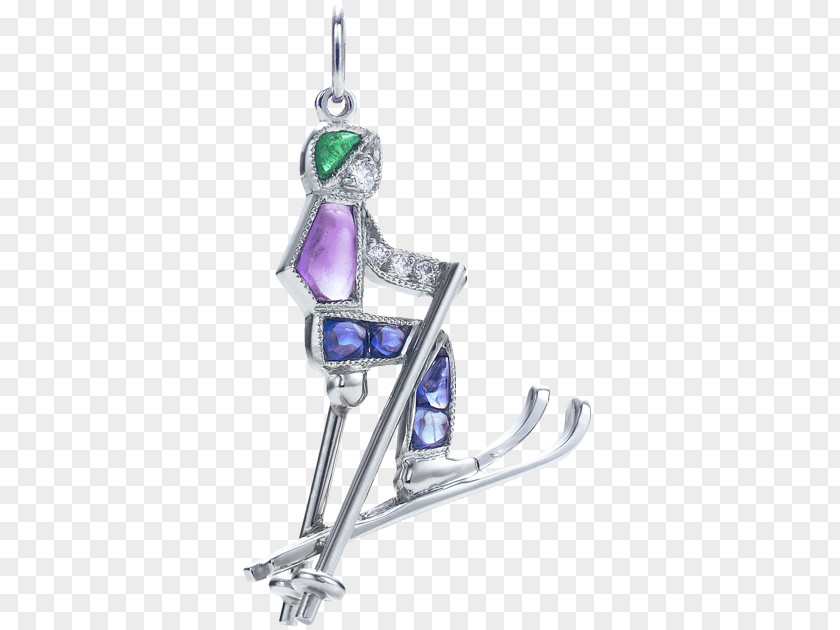 Apres Ski Charms & Pendants Silver Body Jewellery PNG