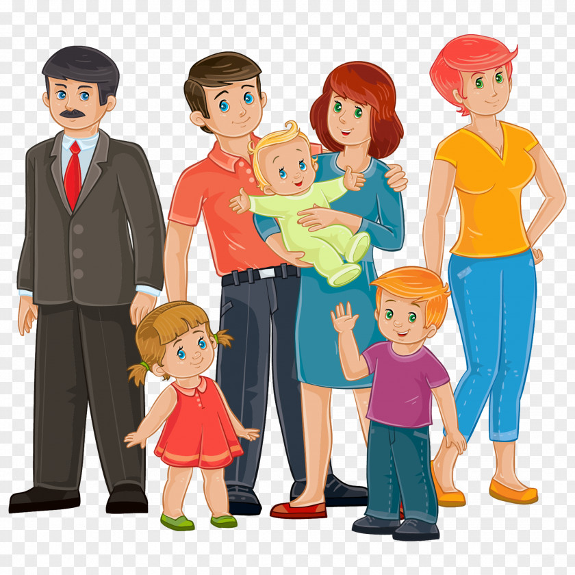 Family Grandparent Father Son Stock Illustration Photography PNG