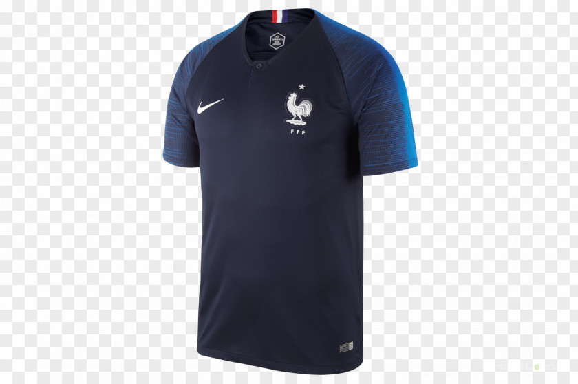 France World Cup 2018 Final National Football Team T-shirt Jersey PNG